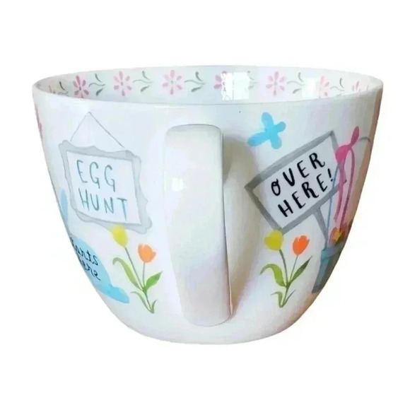 Portobello by Design mug Easter bunny egg hunt Bone China  coffee tea gift 14 oz - Picture 6 of 12